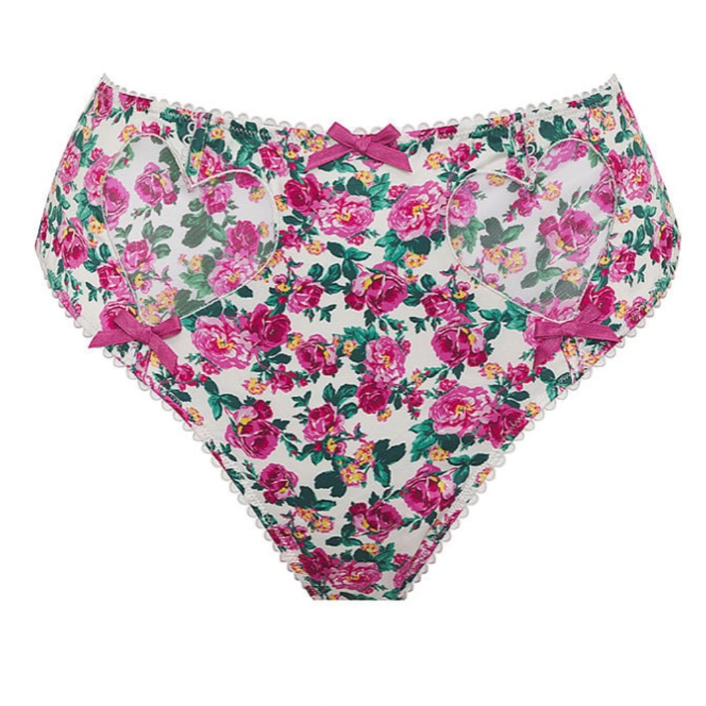 🚫SOLD🚫 🔥HOST PICK 🔥 🍋 Heart Bloom Bustier Top & Cheeky Panty - Picture 5 of 5
